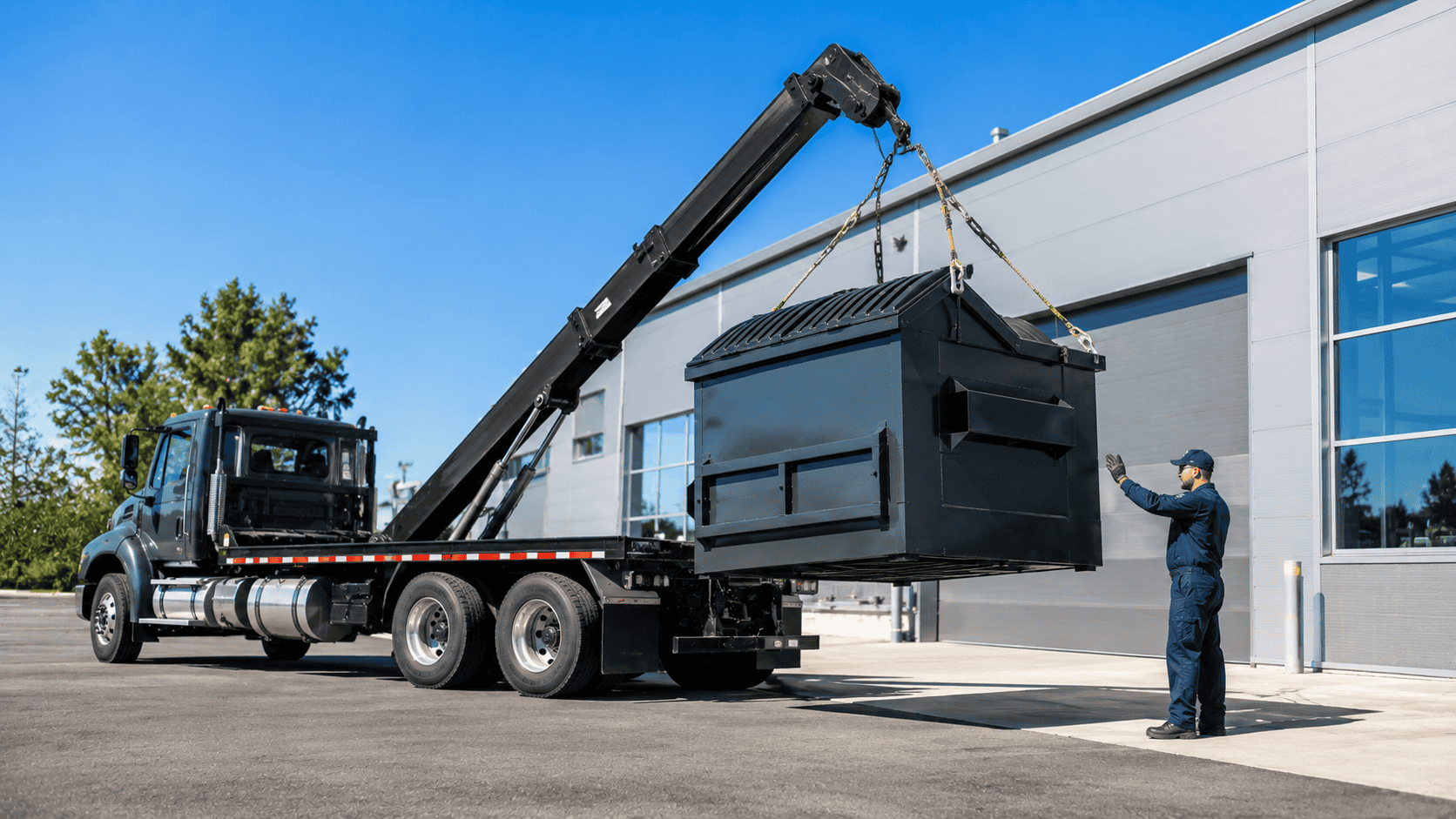 Livraison de conteneur commercial en location — Beauce, Bellechasse, Lévis